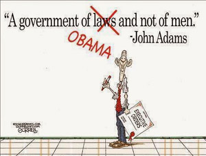Cartoon - Government of Obama