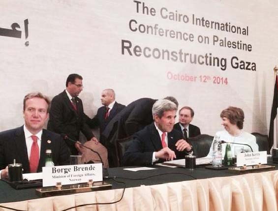 Norwegian Foreign Minister Børge Brende (cons.) leads the flock of anti-Zionist supporter of the Hamas-regime in Gaza. 