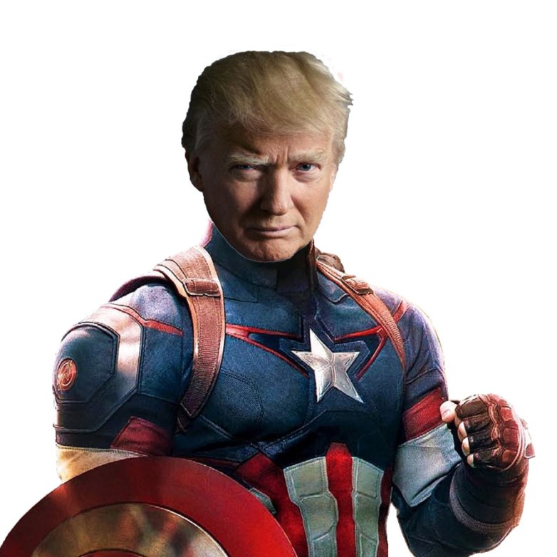 TRUMP 14 Captain-America